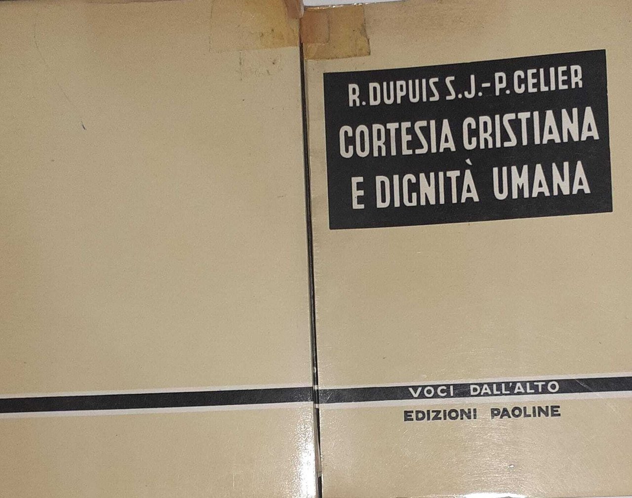 Cortesia cristiana e dignità umana