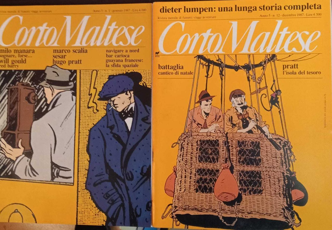 Corto Maltese. Serie completa dal n. 1 al n. 12 …