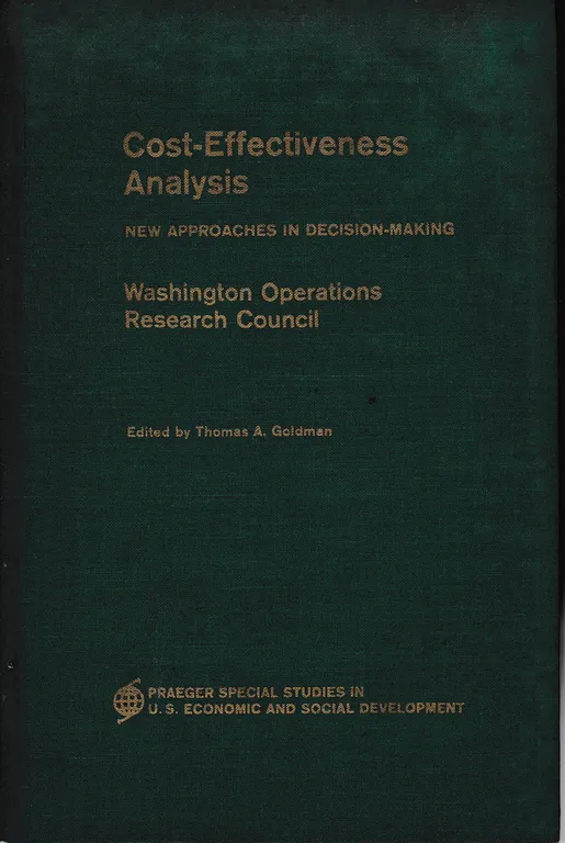 Cost-effectiveness Analysis. New approaches in decision-making | Immagine Gallery 2