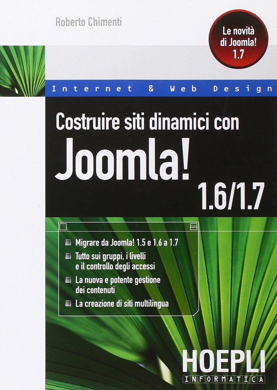 Costruire siti dinamici con Joomla! 1.6-1.7 | Immagine principale