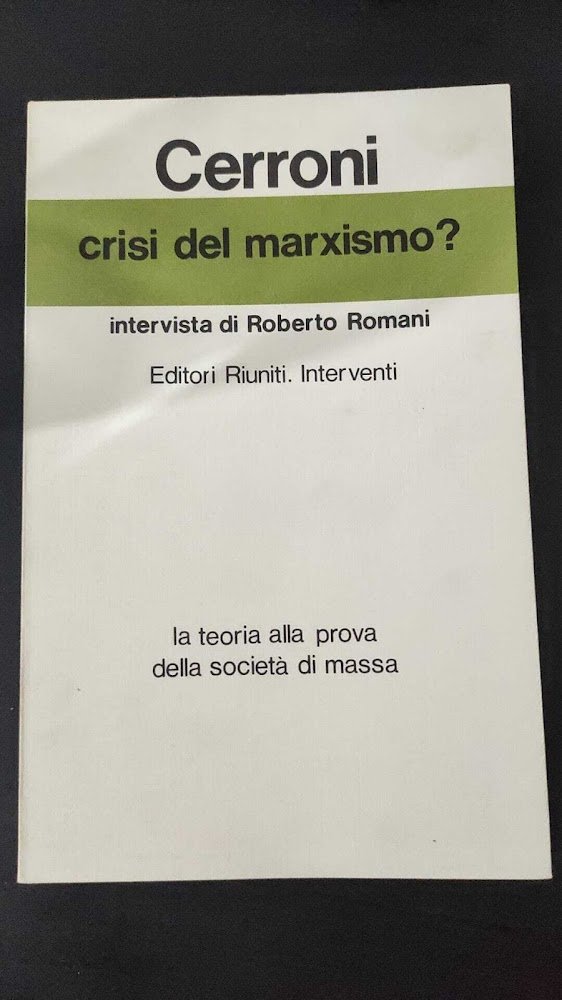 Crisi nel marxismo?