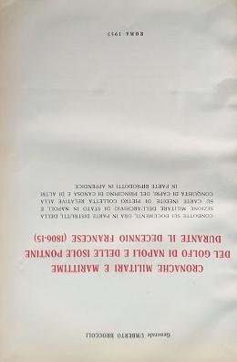 Cronache militari e marittime del Golfo di Napoli e delle …