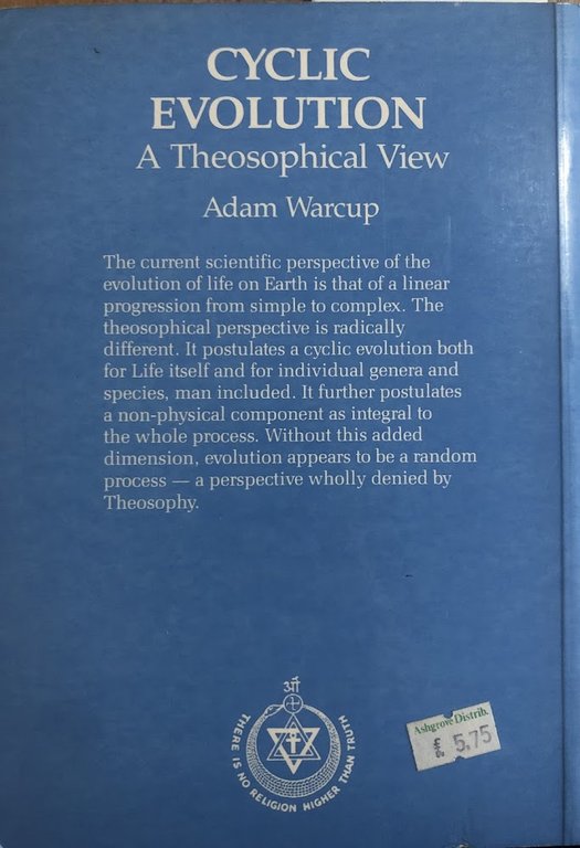 Cyclic Evolution: A Theosophical View