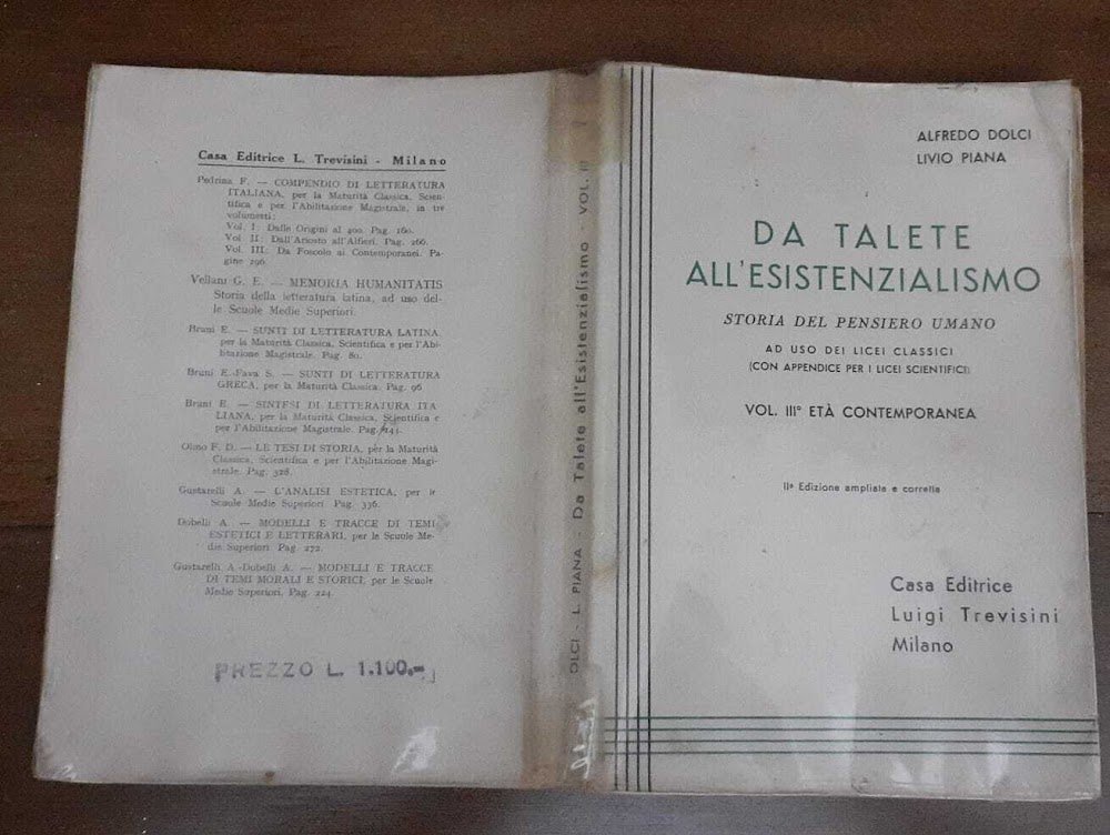 Da Talete all'esistenzialismo. Storia del pensiero umano. Volume 3. Età … | Immagine principale
