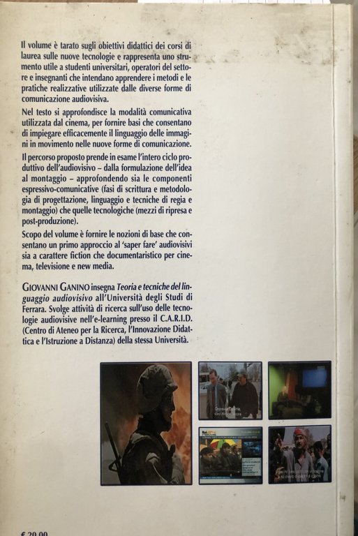 Dal cinema ai nuovi media. Metodi e pratiche di realizzazione …