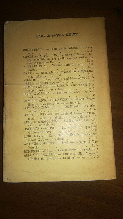 Dal secolo e dal poema di Dante; altri ritratti e …