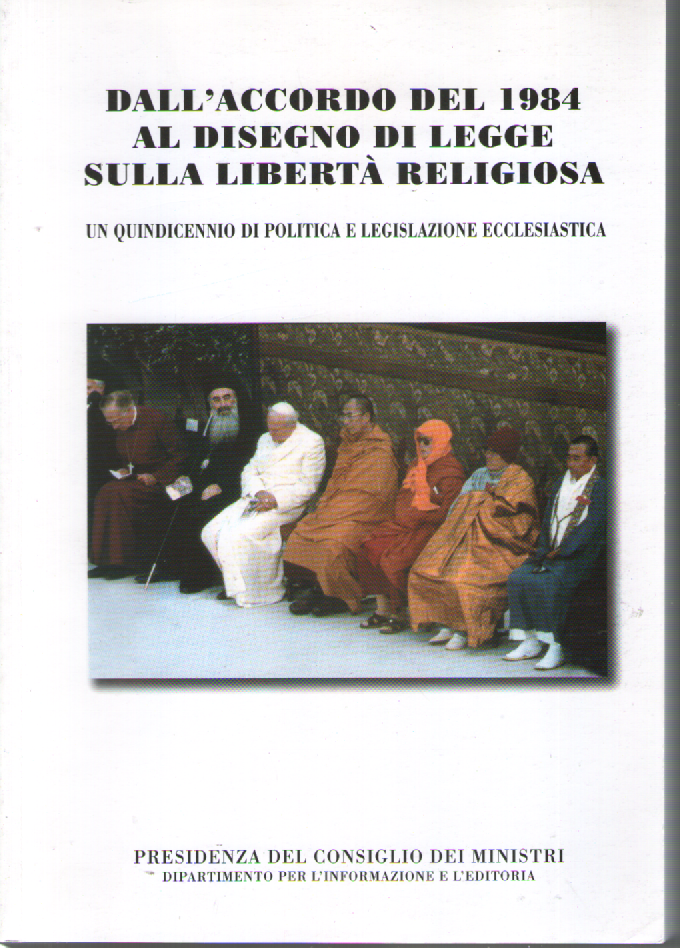 Dall'accordo del 1984 al disegno di legge sulla libertà religiosa. | Immagine principale