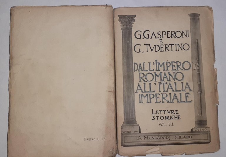Dall'impero romano all'Italia imperiale Vol III | Immagine Gallery 2