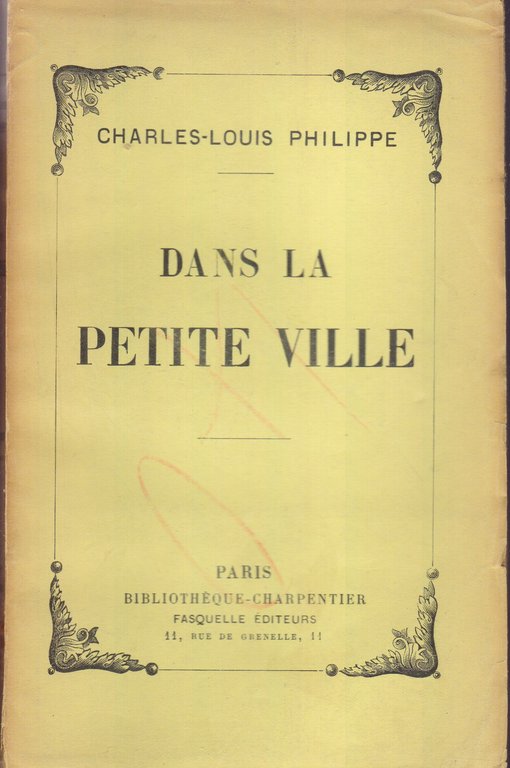 Dans la petite ville