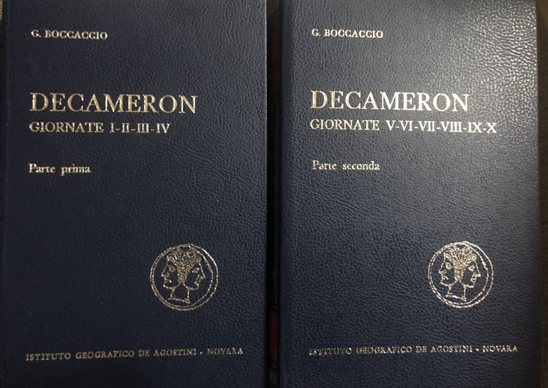 Decameron. Due Volumi Prima - Seconda parte