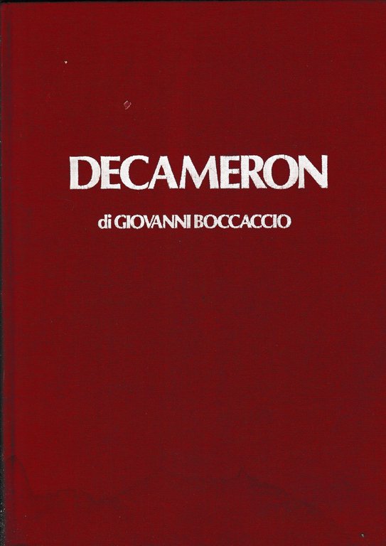 Decameron, tre volumi.