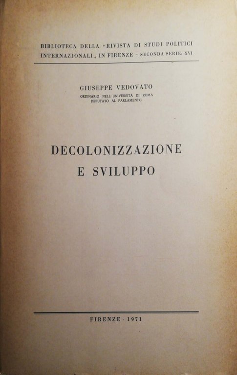 Decolonizzazione e sviluppo | Immagine Gallery 2