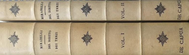 Del Diritto dei Terzi secondo il Codice Civile Italiano. Volumi …