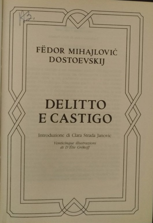 Delitto e castigo