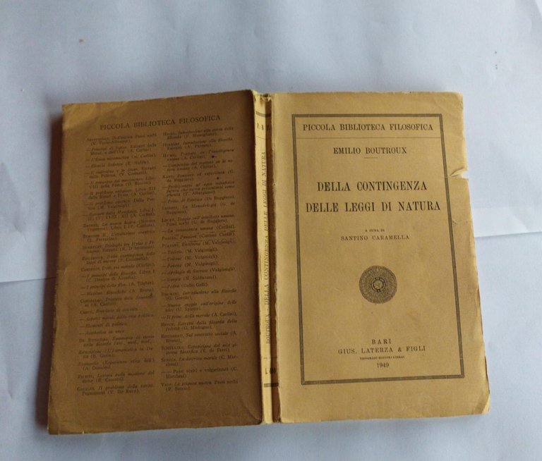 Della Contingenza delle leggi di natura | Immagine Gallery 2
