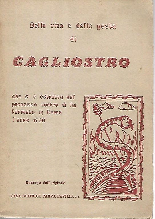 Della vita e delle gesta di Cagliostro
