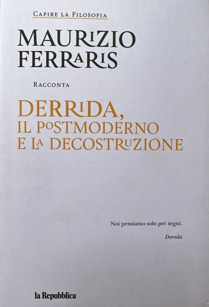 Deridda, il postmoderno e la decostruzione | Immagine principale