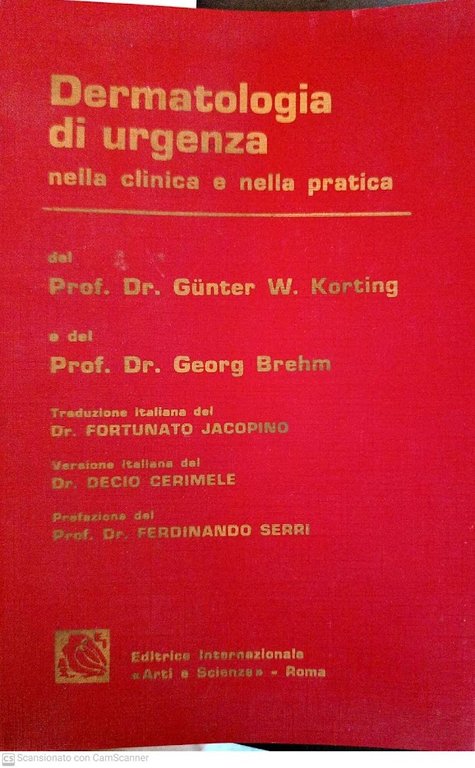 Dermatologia di urgenza nella clinica e nella pratica
