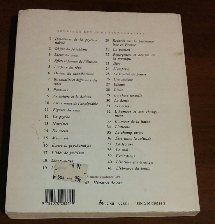 DESTINS DU CANNIBALISME