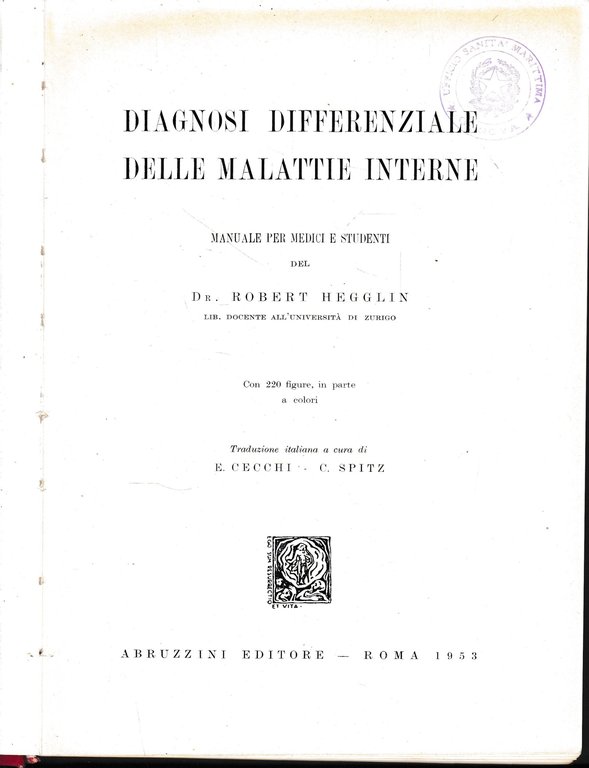Diagnosi differenziale delle malattie interne