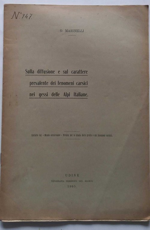 Diff.ne e carattere prevalente fen. carsici nei gessi Alpi Italiane. … | Immagine Gallery 3