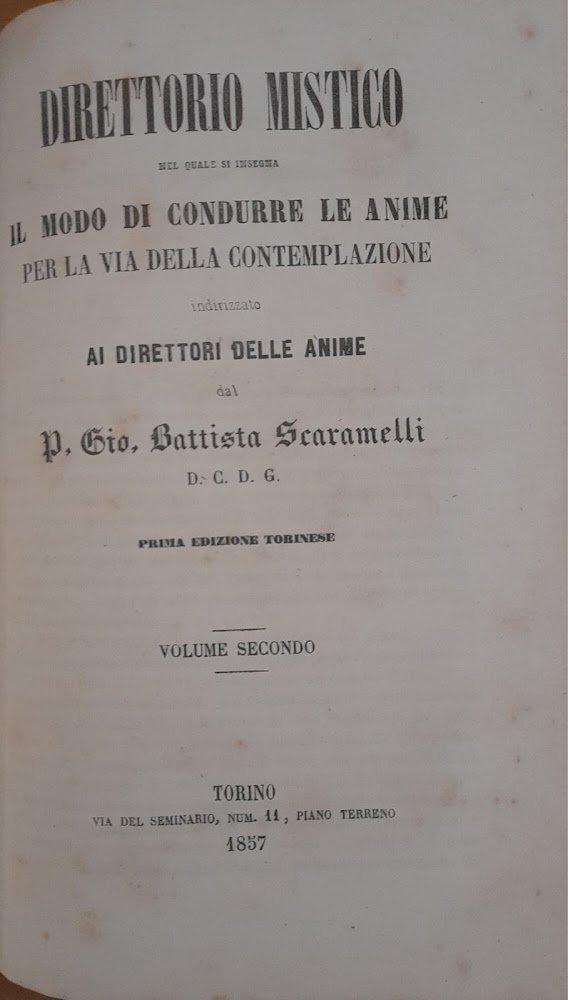Direttorio mistico nel quale si insegna il modo di condurre …