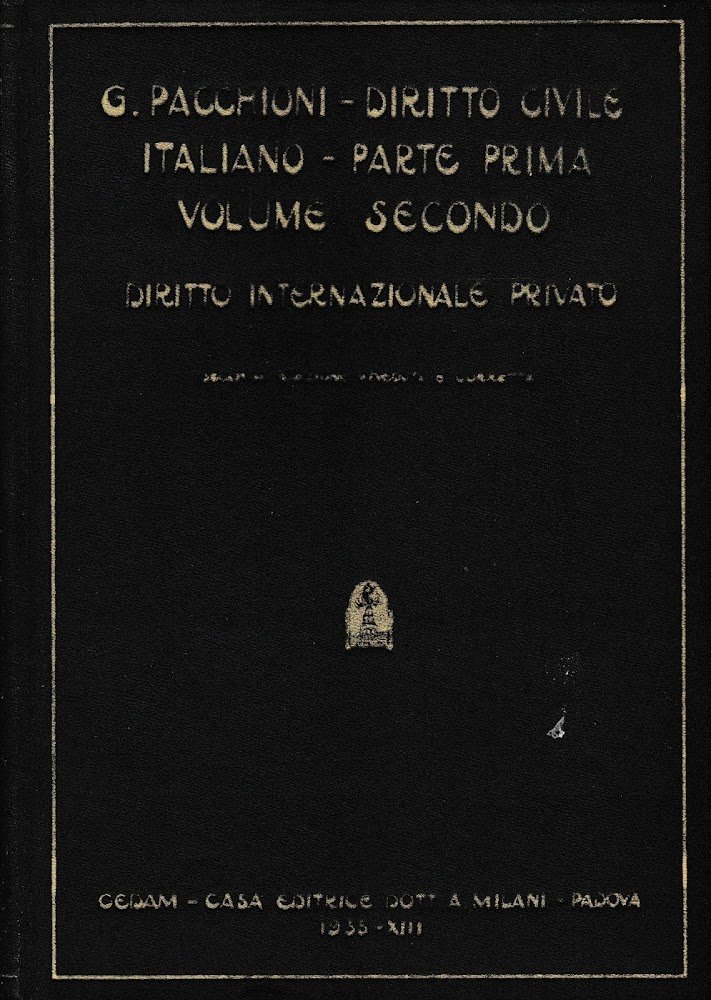 Diritto civile italiano. Parte prima, Le preleggi. Vol. II - …