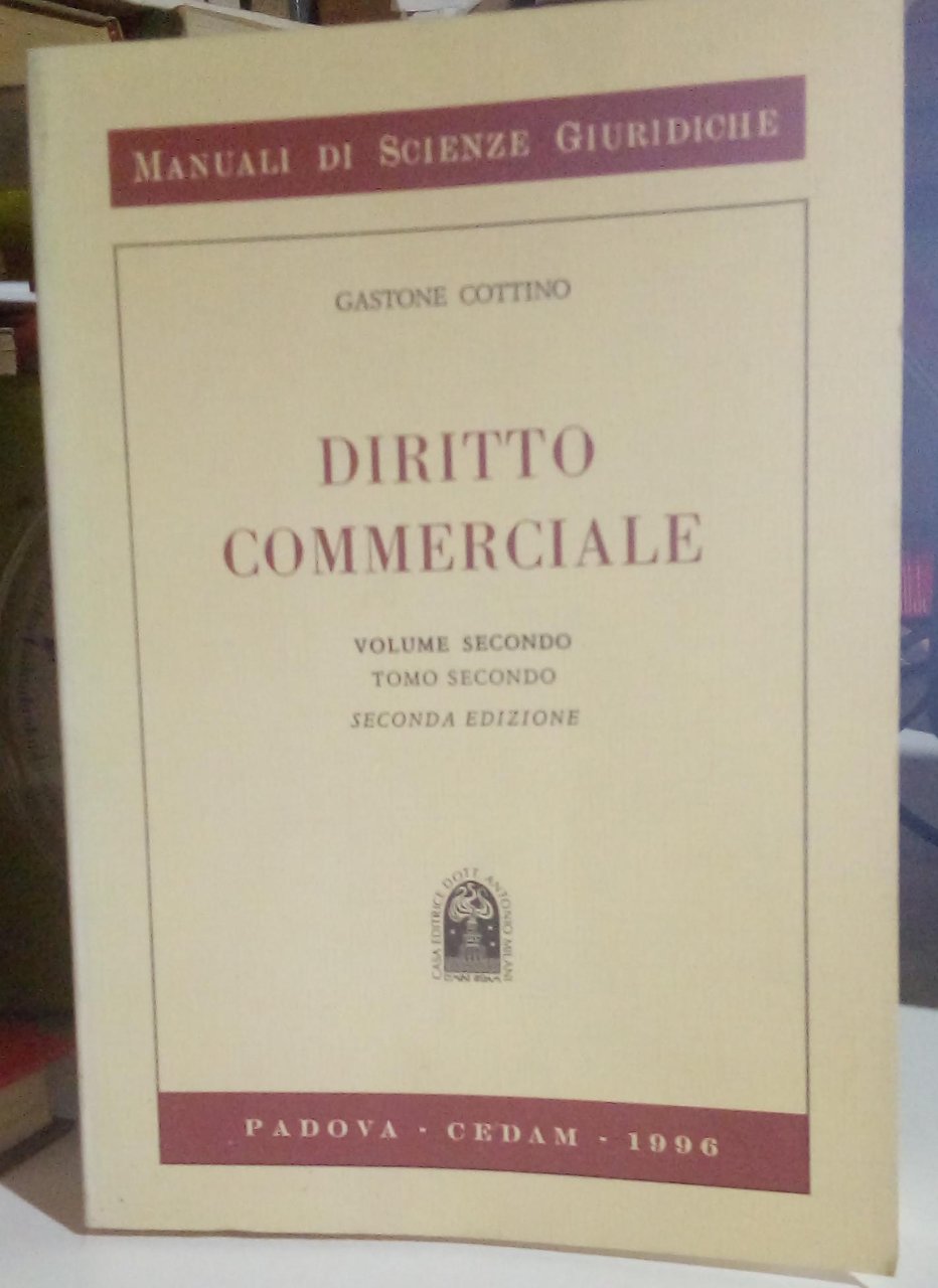 Diritto commerciale. Contratti commerciali (vol. 2/2) | Immagine principale