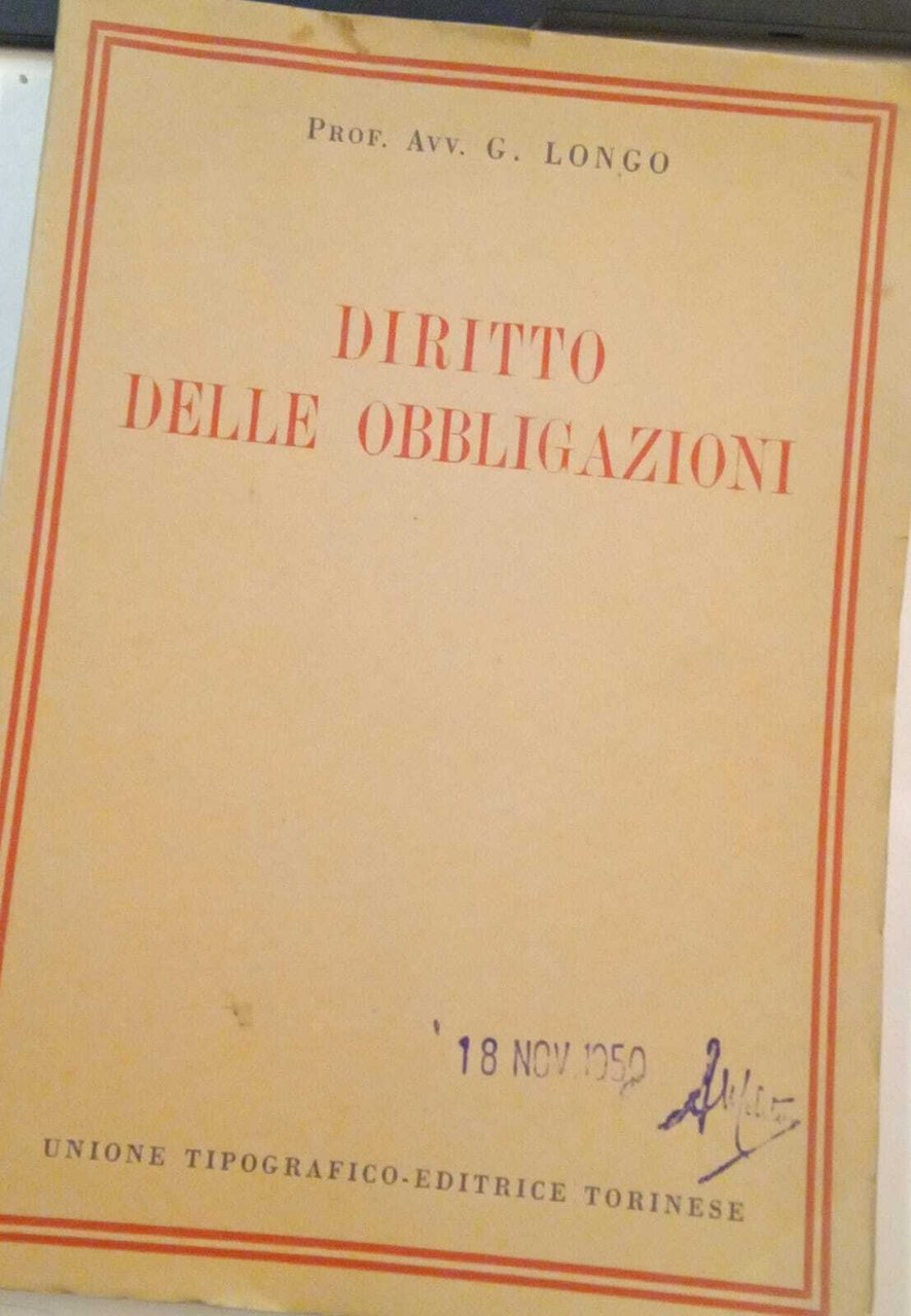 Diritto delle obbligazioni