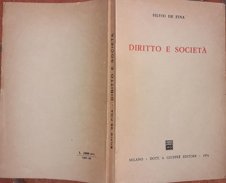Diritto e societa'