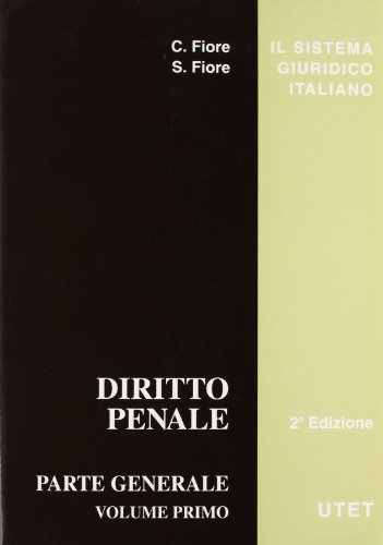 Diritto penale. Parte generale (Vol. 1)