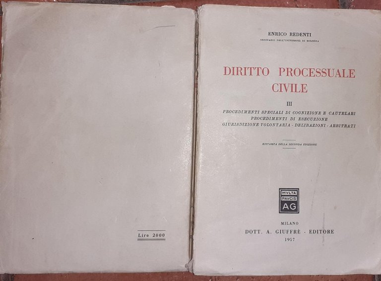 Diritto processuale civile Volume III | Immagine Gallery 2