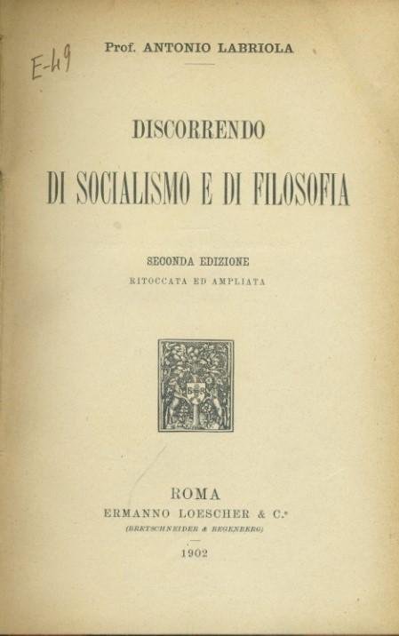Discorrendo di socialismo e di filosofia | Immagine Gallery 3