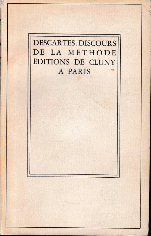 Discours de la méthode