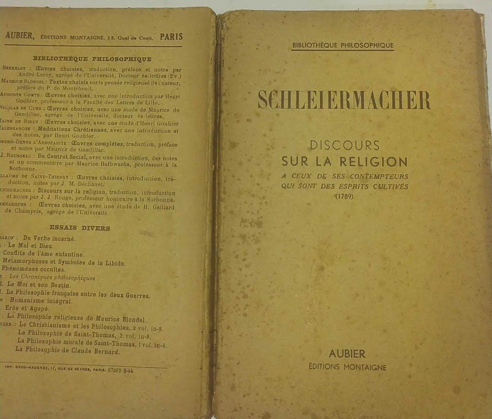 Discours sur la religion a ceux de ses contempteurs qui …