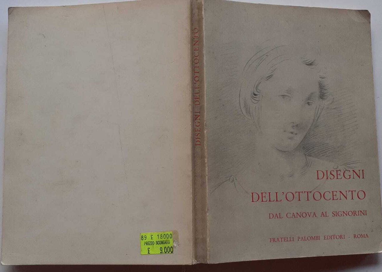 Disegni dell'ottocento dal Canova al Signorini. Catalogo | Immagine principale