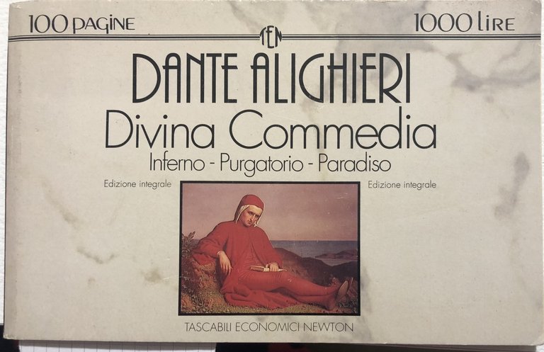 Divina Commedia. Inferno - Purgatorio - Paradiso. 100 pagine/1000 lire