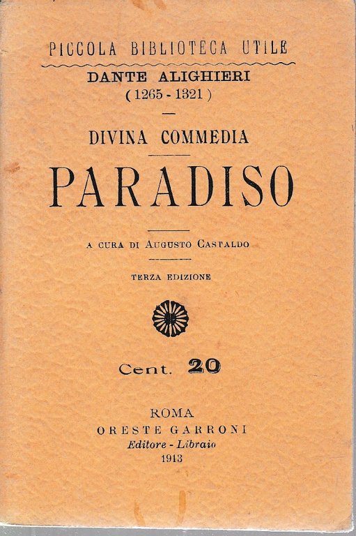 Divina Commedia. Paradiso