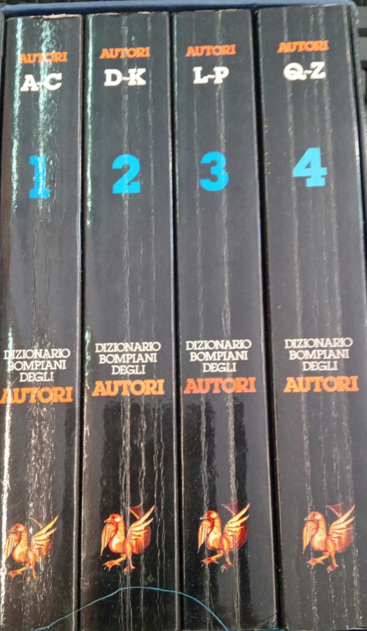 Dizionario Bompiani degli autori di tutti i tempi e di … | Immagine principale