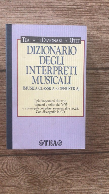 Dizionario degli interpreti musicali | Immagine Gallery 2