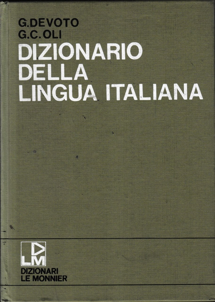 Dizionario della lingua italiana