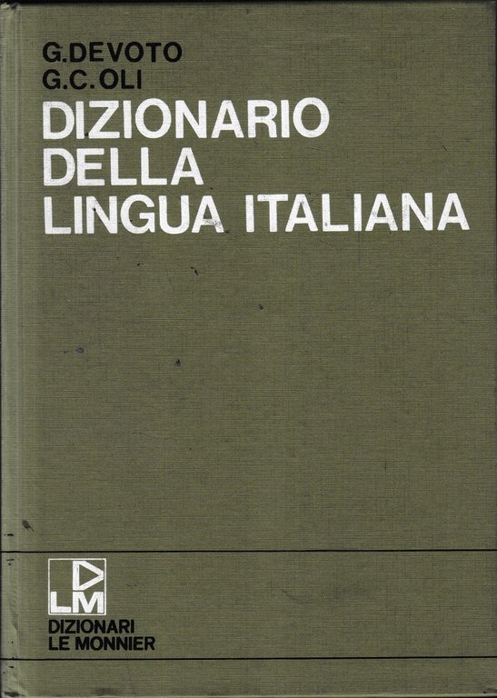 Dizionario della lingua italiana