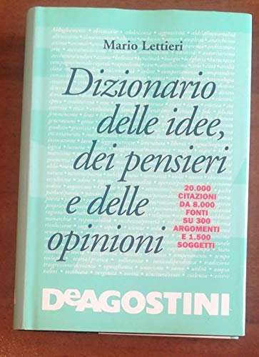 Dizionario delle idee, dei pensieri e delle opinioni | Immagine principale