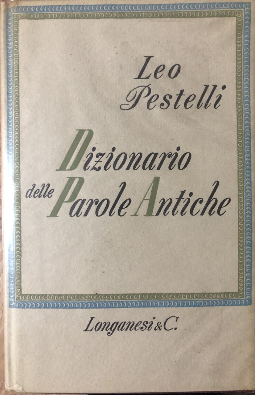 Dizionario delle Parole Antiche | Immagine principale