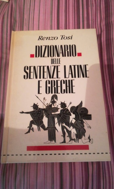 dizionario delle sentenze latine e greche