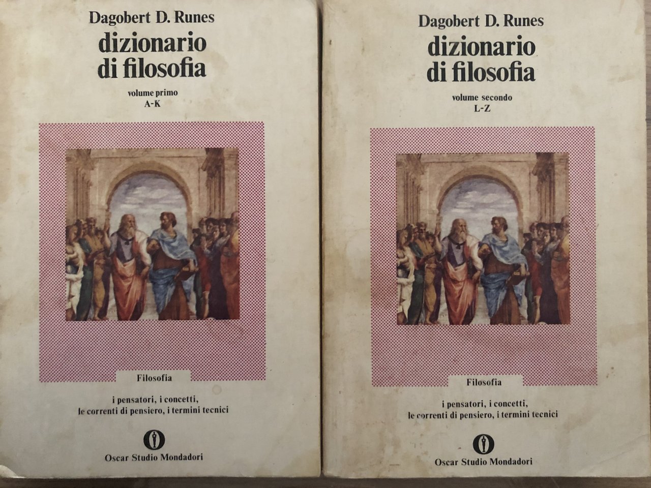 Dizionario di filosofia. Volume primo A-K Volume secondo L-Z | Immagine principale
