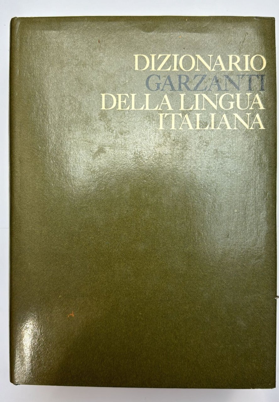 Dizionario Garzanti della lingua italiana | Immagine principale