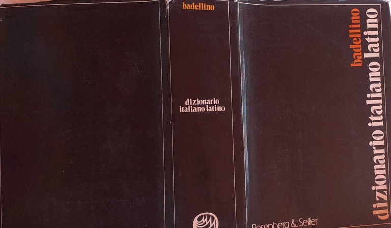 Dizionario italiano latino