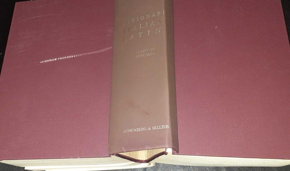 Dizionario italiano-latino in correlazione con il dizionario latino-italiano Georges-Calonghi