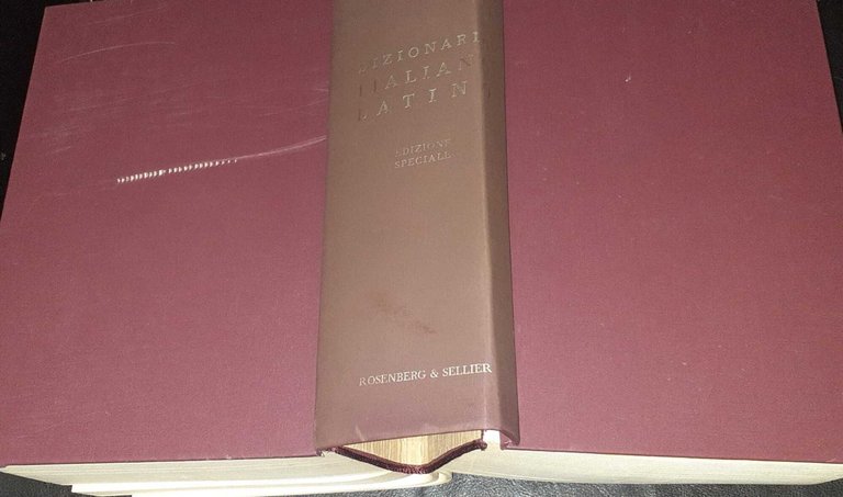 Dizionario italiano-latino in correlazione con il dizionario latino-italiano Georges-Calonghi